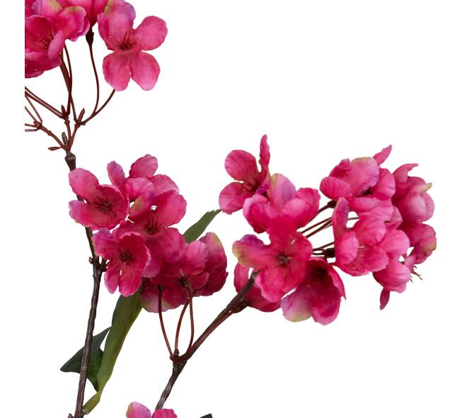 Branch cherry blossom artificial 73x27x16cm - Pink