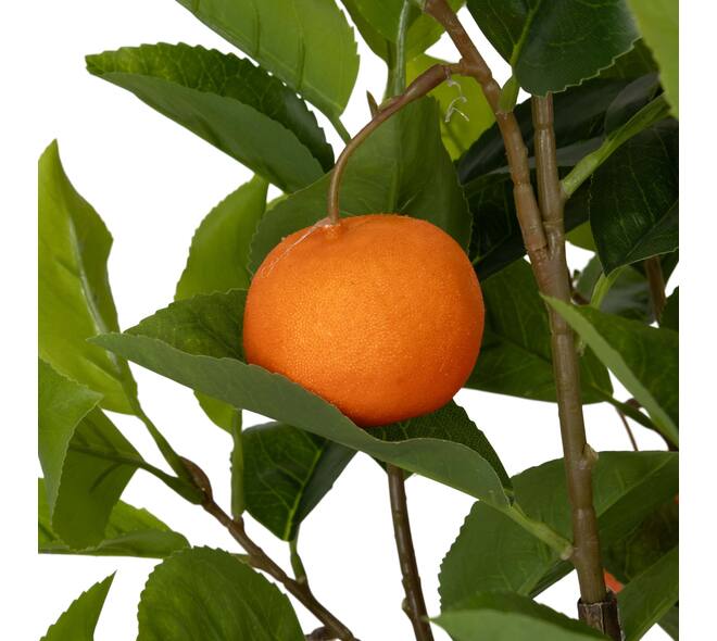 Tree mandarin artificial 55x50x80cm - Orange