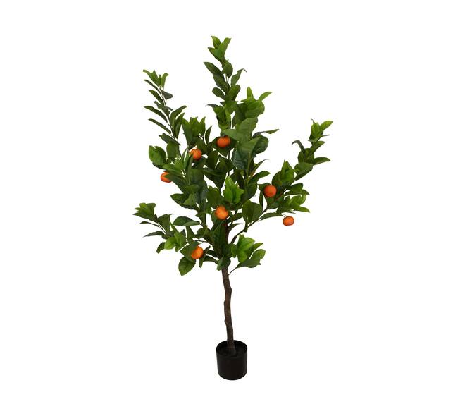 Tree mandarin artificial 70x70x150cm - Orange