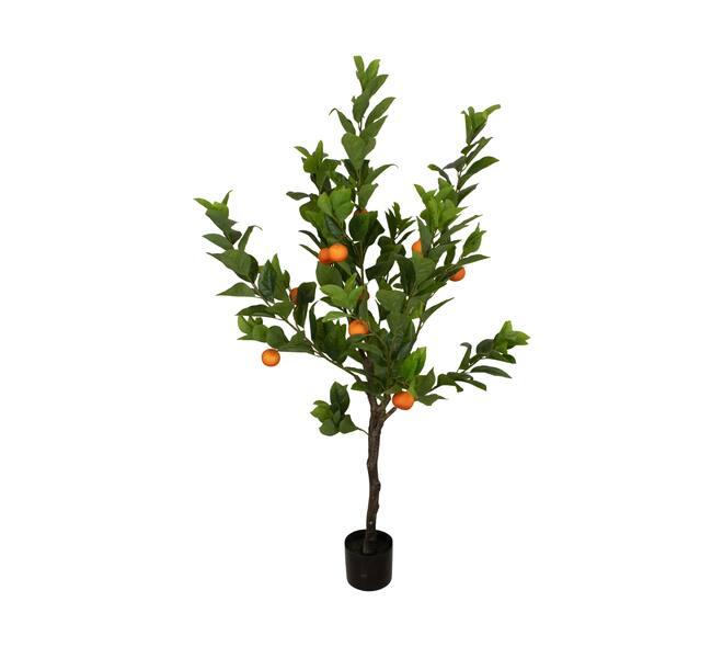 Tree mandarin artificial 70x70x150cm - Orange
