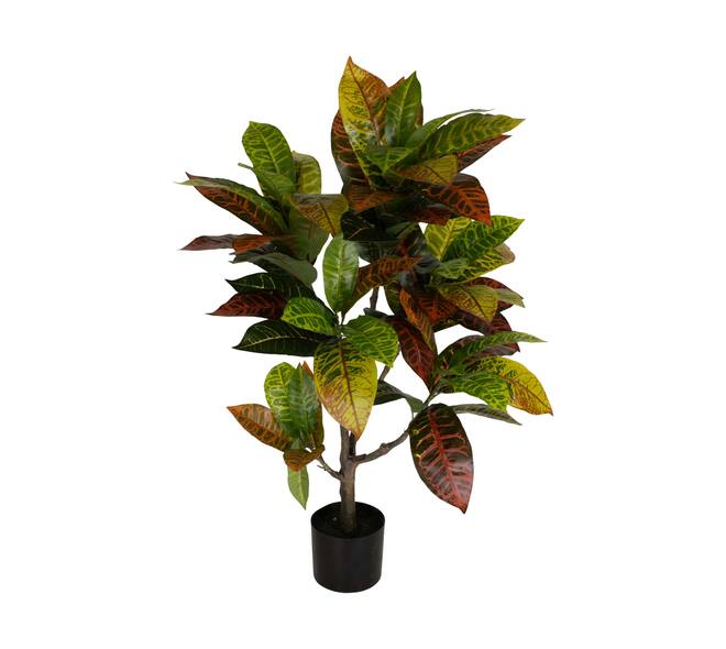 Plant croton artificial 70x70x100cm - Green