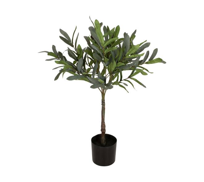 Tree olive artificial 40x60x75cm - Green