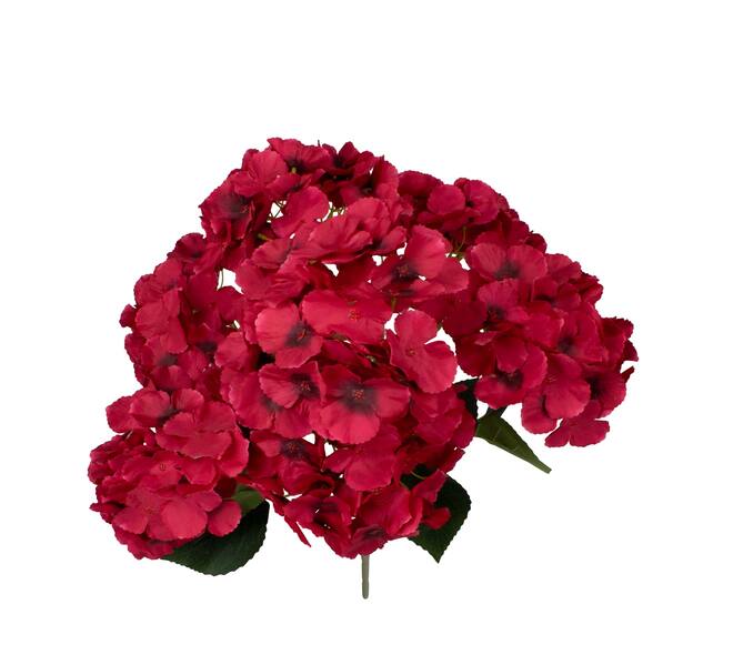 Flower hydrangea artificial 50x40x30cm - Pink