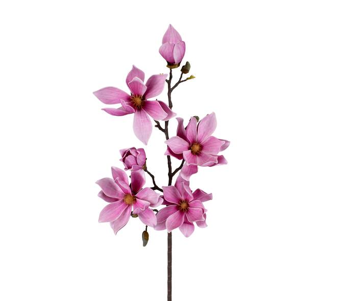 Branch magnolia artificial 95x28x15cm - Pink