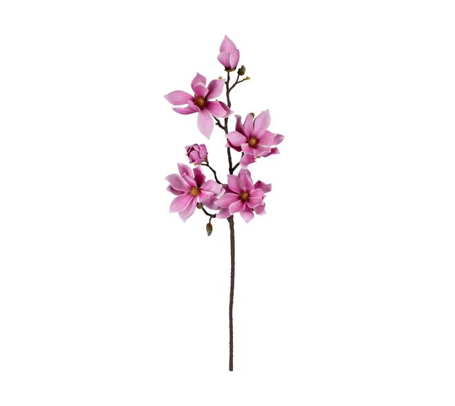 Branch magnolia artificial 95x28x15cm - Pink