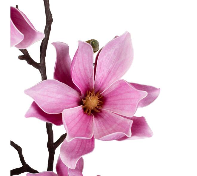 Branch magnolia artificial 95x28x15cm - Pink
