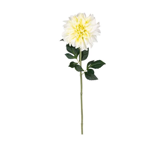 Branch dahlia artificial 73x20x20cm - White
