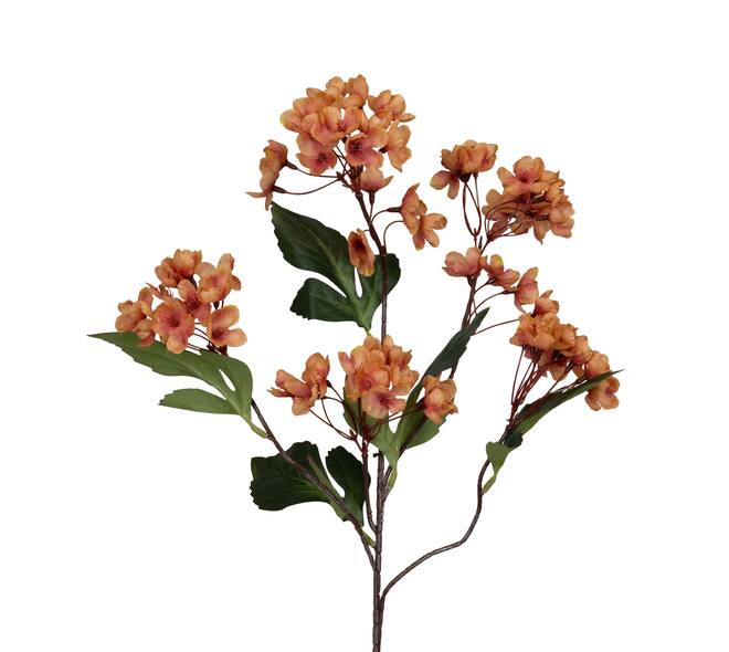 Branch cherry blossom artificial 73x27x16cm - Brown
