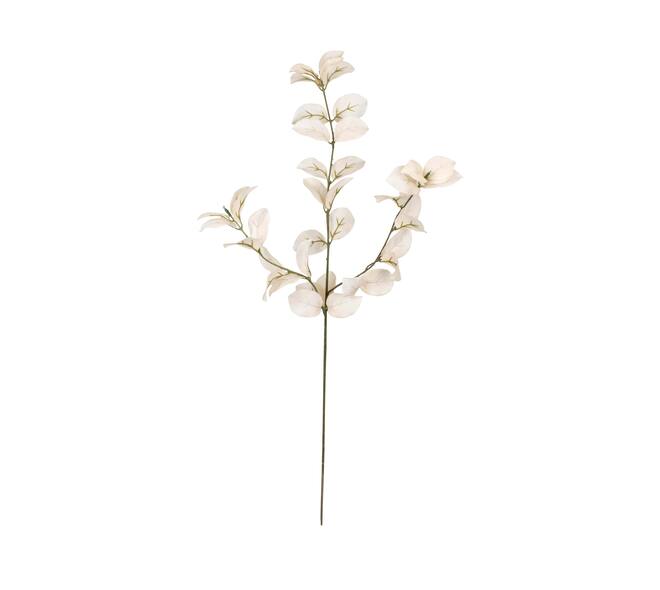 Branch eucalyptus artificial 81x25x13cm - Cream
