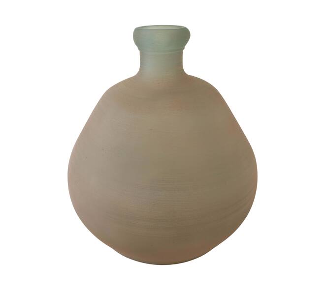 Bottle recycled glass 45x45x50cm - Cream