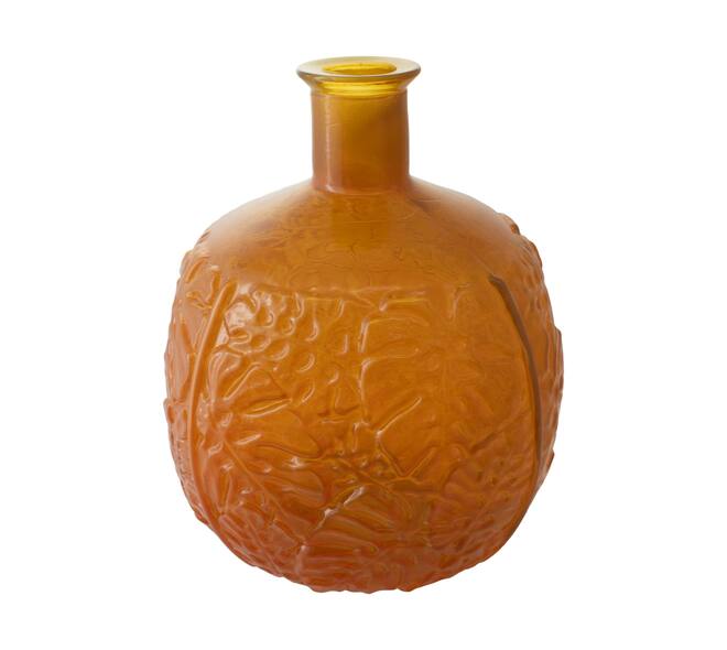 Bottle recycled glass 32x32x44cm