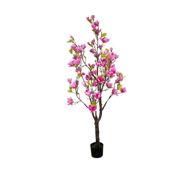 Tree magnolia artificial 80x70x180cm - Pink