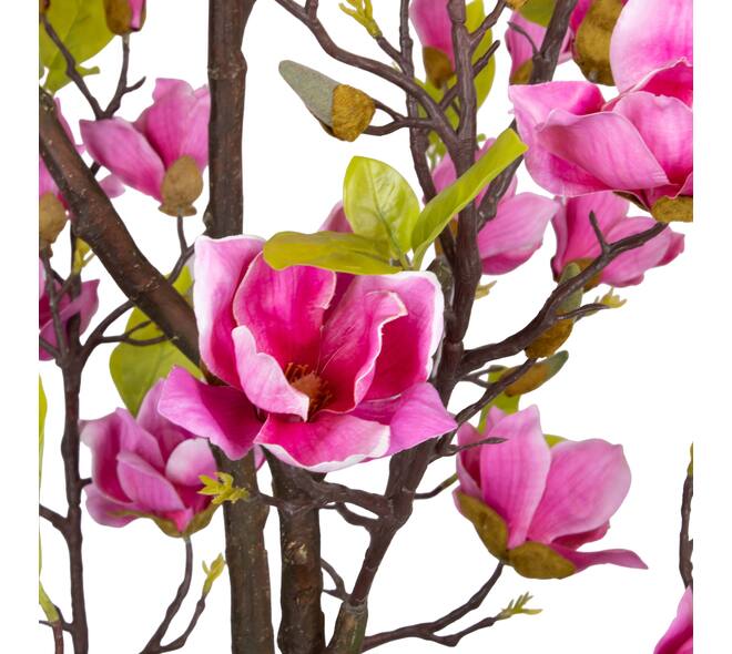 Tree magnolia artificial 80x70x180cm - Pink