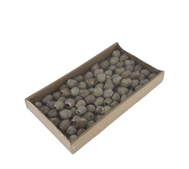 Bellgums on wire stem 80pc in tray 36x20x5cm