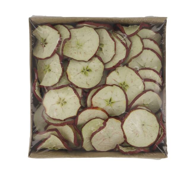 Appleslices red nature 19x19x4.5cm 200gr - Red