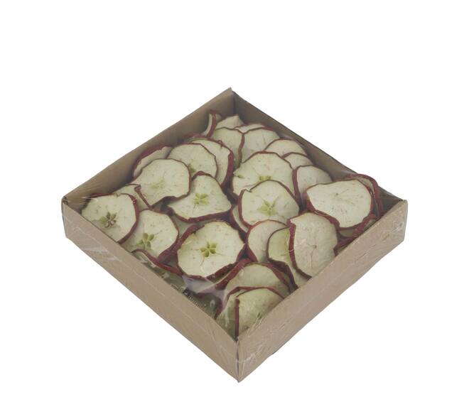 Appleslices red nature 19x19x4.5cm 200gr - Red