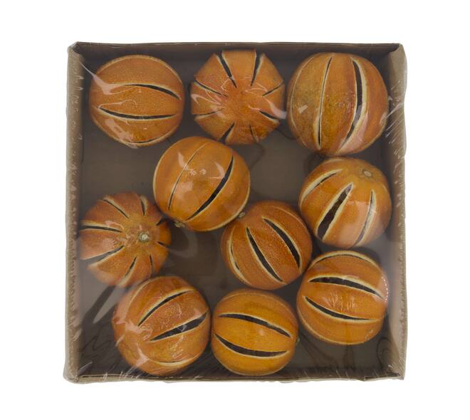 Whole orange 10pc 19x19x5cm - Orange
