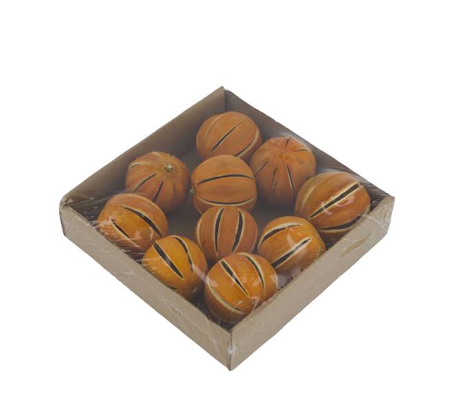 Whole orange 10pc 19x19x5cm - Orange