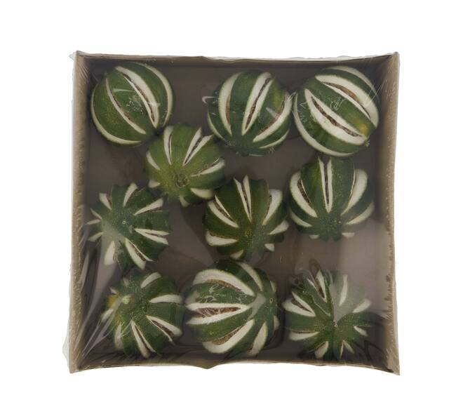 Whole orange green 10pc 19x19x5cm - Green
