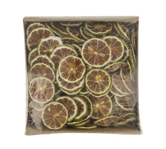 Lemon slices 200gr 19x19x5cm - Green
