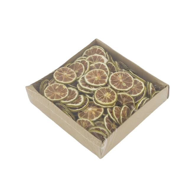 Lemon slices 200gr 19x19x5cm - Green