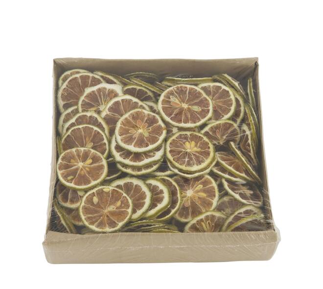 Lemon slices 200gr 19x19x5cm - Green