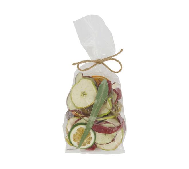 Exotic mix fruit/cone/chili nature 10x5x25cm 100gr