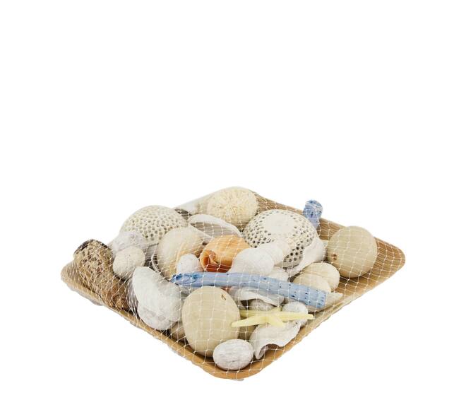Potpourri with acacia plate nature 25.5x25.5x8cm - Multi