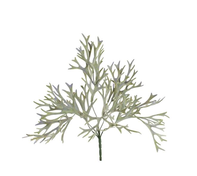 Branch platycerium artificial 38x20x10cm - Green