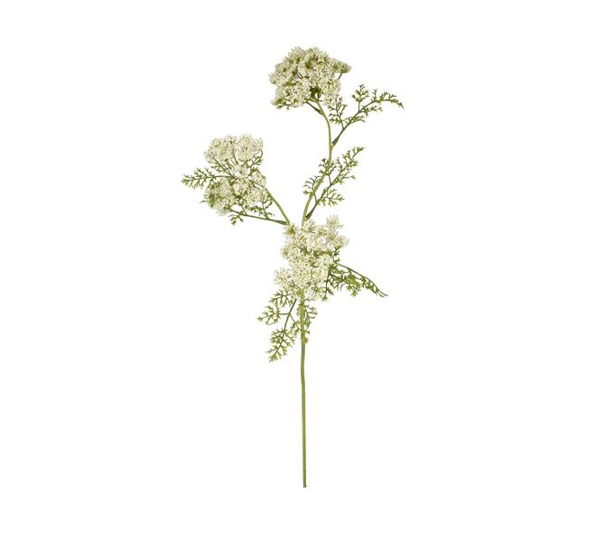 Branch dill artificial 75x20x12cm - White