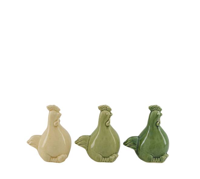 Statue turkey ceramic 12.5x9.5x15.5cm C/3