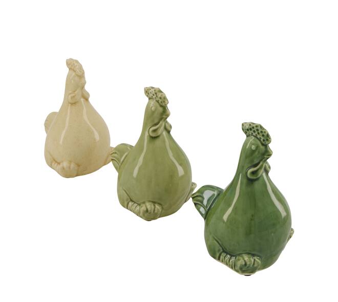 Statue turkey ceramic 12.5x9.5x15.5cm C/3