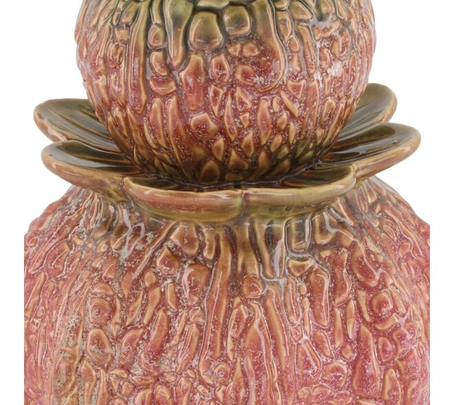 Vase ceramic 17x17x24.5cm