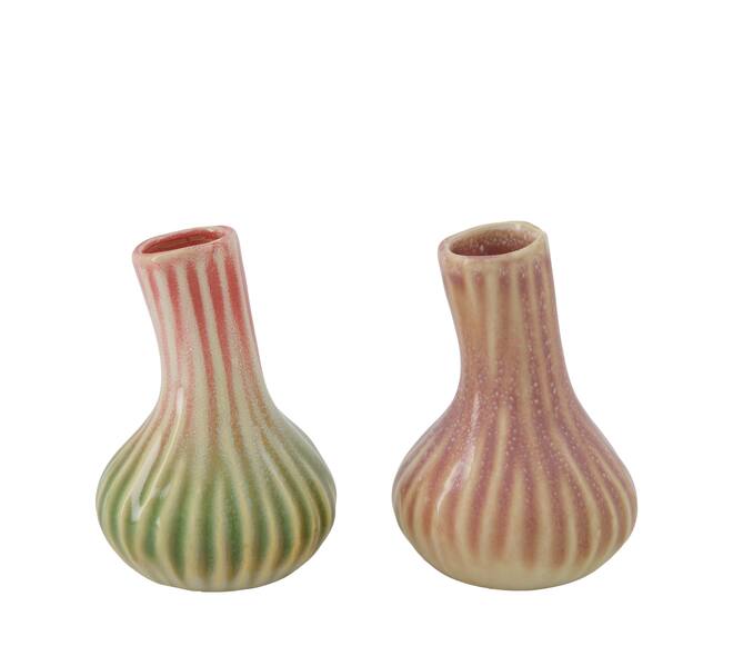 Vase ceramic 7.5x7.5x11cm C2 - Pink
