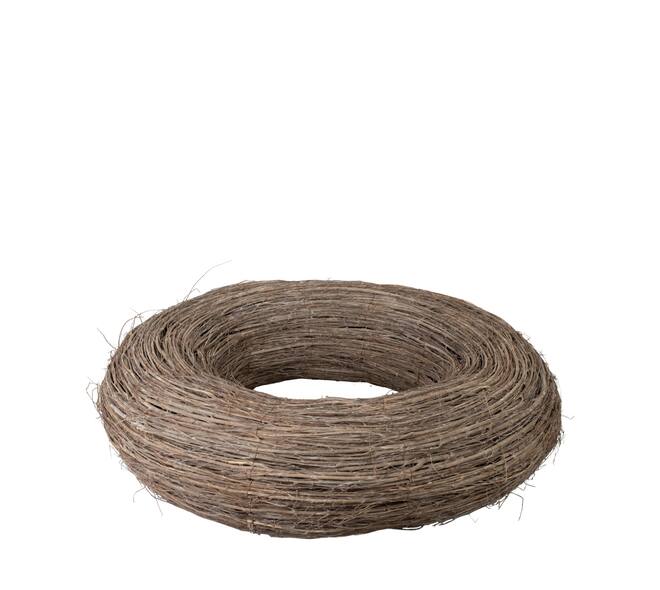 Wreath round willow wood 78x78x20cm