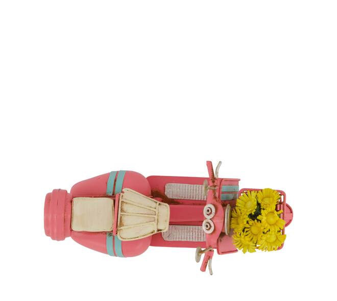 Figurine scooter metal 17x7.5x11.5cm