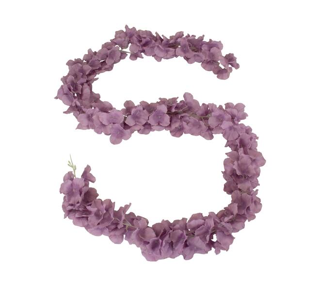 Garland flower frangipani silk 180x10x10cm