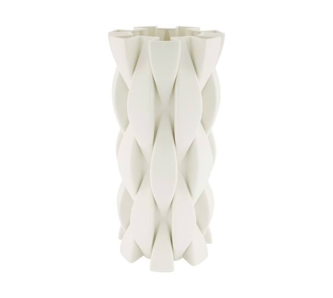 Vase 3D ceramic 19x19x39.5cm