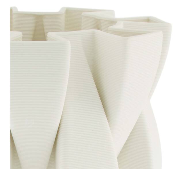 Vase 3D ceramic 19x19x39.5cm
