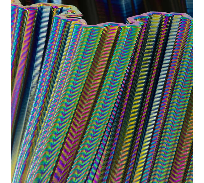 Vase 3D ceramic 24x24x38cm - Multi