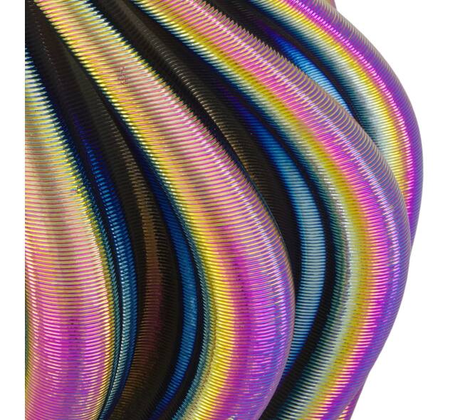 Vase 3D ceramic 16x16x28cm - Multi