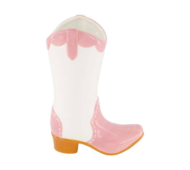 Vase boot ceramic 16.5x8.5x23cm - Multi