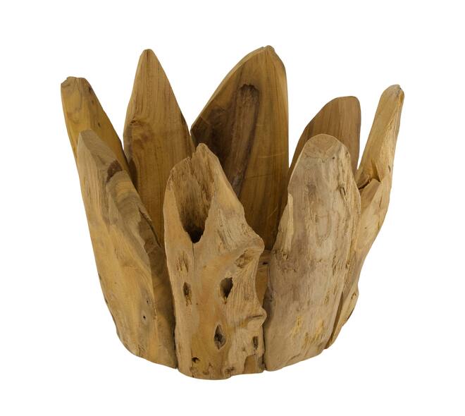 Bowl root 26x26x18cm - Natural