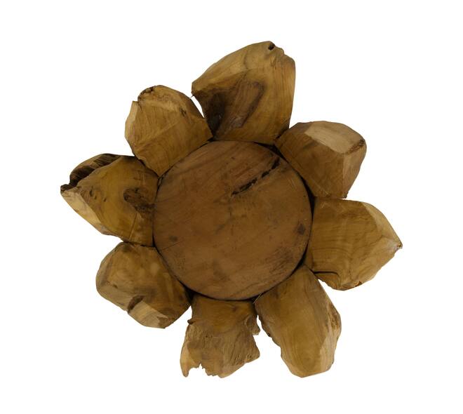 Bowl root 26x26x18cm - Natural