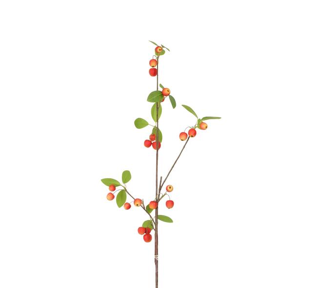Branch apple artificial 86.5x13x5cm - Red
