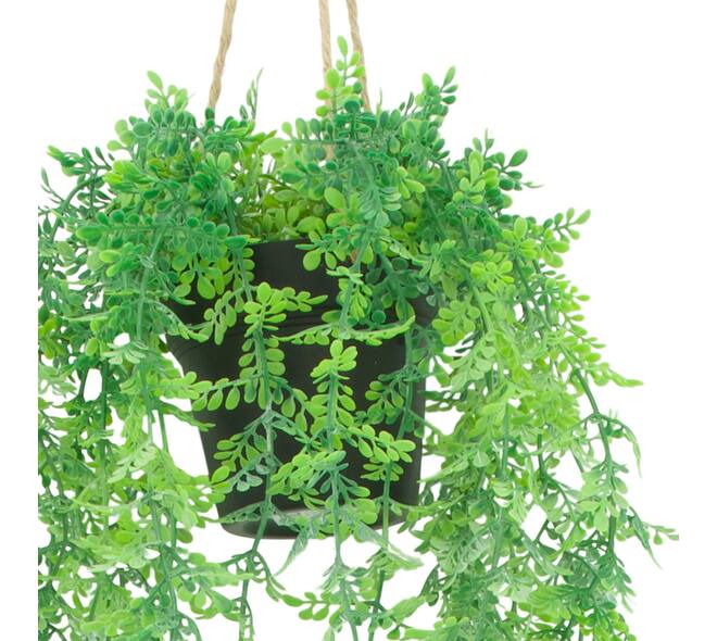 Plant adiantum PE with hanger 16x16x72cm