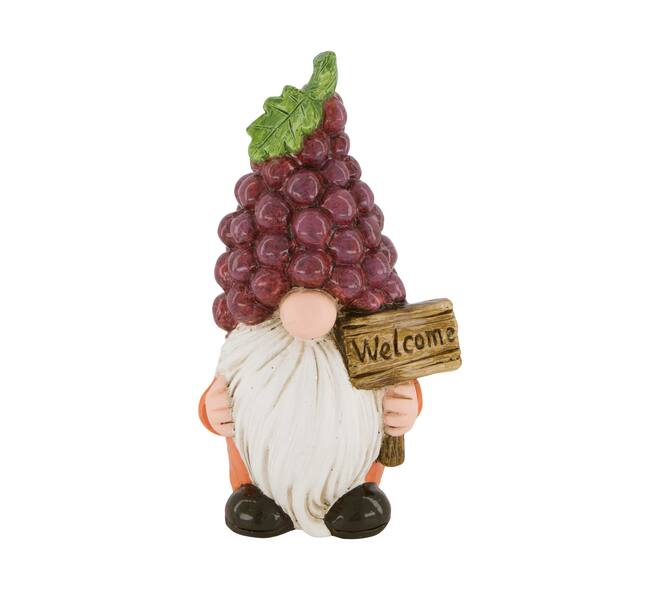 Gnome terracotta 13.5x11.3x25.5cm - Multi