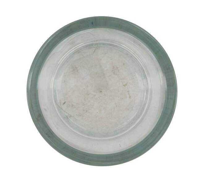 Tealight holder round glass 12x12x12cm - Transparent