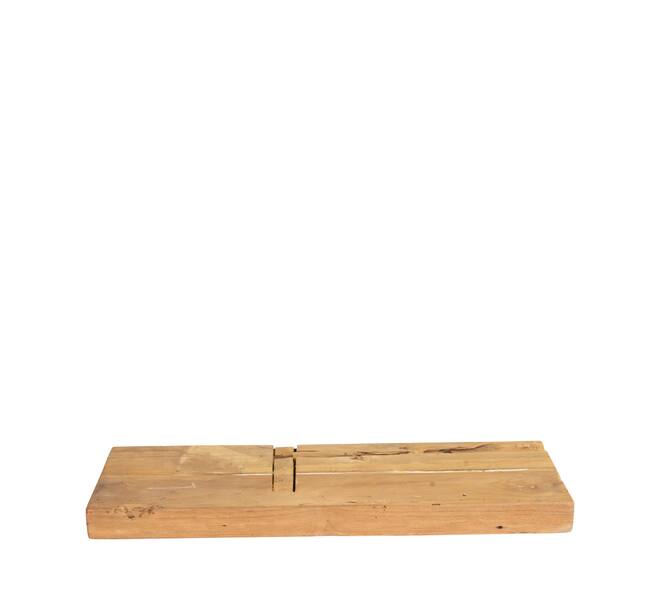Shelf teak wood 58x22x3cm