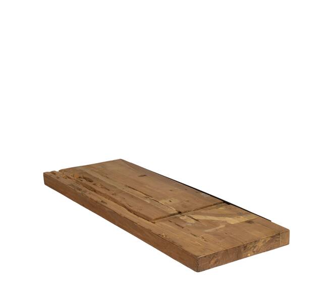 Shelf teak wood 78x28x3cm